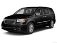Price: $37995
Make: Chrysler
Model: Town & Country
Color: Brilliant Black Crystal Pearlcoat
Year: 2013
Mileage: 0
Check out our Discounted Pricing at Lampe Dodge The Adjusted Price is computed as follows: MSRP $42, 785 Rebate -$ 1, 500 Trade Assist -$ 750