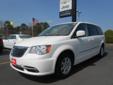 Price: $25909
Make: Chrysler
Model: Town & Country
Color: White
Year: 2013
Mileage: 23013
Touring trim. CARFAX 1-Owner. FUEL EFFICIENT 25 MPG Hwy/17 MPG City! 3rd Row Seat, Leather Seats, DVD, Back-Up Camera, Rear Air, Satellite Radio, Flex Fuel, Quad