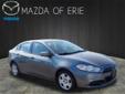 2013 Dodge Dart SE - $13,050
Safety comes first with anti-lock brakes, traction control, side air bag system, and emergency brake assistance in this 2013 Dodge Dart SE. It has a 2 liter 4 Cylinder engine. With an unbeatable 5-star crash test rating, this