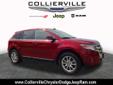 2013 Ford Edge Limited - $22,928
More Details: http://www.autoshopper.com/used-trucks/2013_Ford_Edge_Limited_Collierville_TN-66618292.htm
Miles: 33544
Body Style: Wagon
Collierville Chrysler Dodge Jeep Ram
901-854-5337