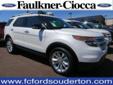 Price: $37220
Make: Ford
Model: Explorer
Color: White Platinum Metallic Tri-Coat
Year: 2013
Mileage: 11
Check out this White Platinum Metallic Tri-Coat 2013 Ford Explorer XLT with 11 miles. It is being listed in Souderton, PA on EasyAutoSales.com.
Source: