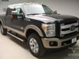 Price: $56677
Make: Ford
Model: F250
Color: Tuxedo Black Metallic
Year: 2013
Mileage: 0
This 2013 Ford Super Duty F-250 King Ranch Crew Cab 4x4 Fx4 is proudly offered by Vernon Auto Group. The all new 2013 King Ranch is equipped with turn by turn