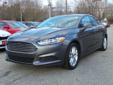 .
2013 Ford Fusion SE
$15999
Call (757) 383-9236 ext. 57
Williamsburg Chrysler Jeep Dodge Kia
(757) 383-9236 ext. 57
3012 Richmond Rd,
Williamsburg, VA 23185
Ward's 10 Best Engines. Boasts 34 Highway MPG and 22 City MPG! This Ford Fusion delivers a Gas I4
