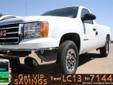 .
2013 GMC Sierra 1500
$31385
Call (806) 686-0597 ext. 96
Benny Boyd Lamesa Chevy Cadillac
(806) 686-0597 ext. 96
2713 Lubbock Highway,
Lamesa, Tx 79331
Gets Great Gas Mileage: 21 MPG Hwy** 4 Wheel Drive*** Want to feel like you've won the lottery? This