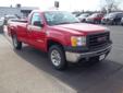 Price: $24975
Make: GMC
Model: Sierra 1500
Color: Fire Red
Year: 2013
Mileage: 0
Check out this Fire Red 2013 GMC Sierra 1500 Work Truck with 0 miles. It is being listed in Beloit, WI on EasyAutoSales.com.
Source: