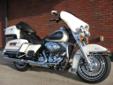 New 2013 Electra Glide Classic, finished in a striking Birch White & Midnight Pearl!
M.S.R.P. Â  $20,994
A classic touring rig with a well balanced chassis and a low center of gravity. This tourer handles like a middleweight and delivers big touring