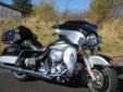 New 2013 Ultra Limited, finished in a sharp Midnight Pearl & Brilliant Silver Pearl.
M.S.R.P. Â  $25,239
The Ultra Limited is Harley-Davidson's top-end tourer for 2013. Milwaukee re-defines "Fully Loaded" with their long list of standard equipment,