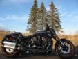 A new Dark Custom, 2013 V-Rod Night Rod Special, finished in Black of course!
M.S.R.P. Â  $15,449
From the hydroformed perimeter frame to the lightweight, split 5 spoke wheels, this machine?s incredible styling holds your attention.
The ample 240mm rear
