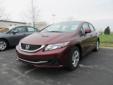 Price: $19755
Make: Honda
Model: Civic
Color: Dark Cherry Pearl
Year: 2013
Mileage: 0
Check out this Dark Cherry Pearl 2013 Honda Civic LX with 0 miles. It is being listed in Monroe, MI on EasyAutoSales.com.
Source: