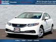Price: $18899
Make: Honda
Model: Civic
Color: Taffeta White
Year: 2013
Mileage: 3
The 2013 Civic has the amazing back up camera, Bluetooth for your phone and streaming music, and many other amazing Honda technology features. You have got to check it out.