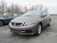Price: $19755
Make: Honda
Model: Civic
Color: Titanium
Year: 2013
Mileage: 0
Check out this Titanium 2013 Honda Civic LX with 0 miles. It is being listed in Monroe, MI on EasyAutoSales.com.
Source: