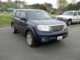 Price: $38249
Make: Honda
Model: Pilot
Color: Obsidian Blue Pearl
Year: 2013
Mileage: 11
Check out this Obsidian Blue Pearl 2013 Honda Pilot EX-L with 11 miles. It is being listed in Chesapeake, VA on EasyAutoSales.com.
Source: