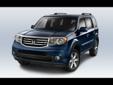Price: $40500
Make: Honda
Model: Pilot
Color: Crystal Black Pearl
Year: 2013
Mileage: 0
Please call us for more information.
Source: http://www.easyautosales.com/new-cars/2013-Honda-Pilot-Touring-89335932.html
