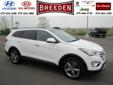 Price: $38025
Make: Hyundai
Model: Santa Fe
Color: Monaco White
Year: 2013
Mileage: 110
Breeden's has a fantastic selection of new Kia, Hyundai, Dodge, Ram, Chrysler and Jeep vehicles, give a look and remember if we don't have it we will be glad to find