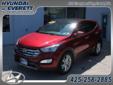 2013 Hyundai Santa Fe Sport 2.0T - $25,975
AWD and Hyundai Certified! EVERY PRE-OWNED VEHICLE COMES WITH OUR 7 DAY EXCHANGE GUARANTEE (-day-exchange), A FULL TANK OF GAS, AND YOUR FIRST OIL CHANGE ON US. IN ADDITION ASK IF THIS VEHICLE QUALIFIES FOR OUR