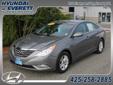 2013 Hyundai Sonata GLS - $14,614
Hyundai Certified! Popular equipment package, EVERY PRE-OWNED VEHICLE COMES WITH OUR 7 DAY EXCHANGE GUARANTEE (-day-exchange), A FULL TANK OF GAS, AND YOUR FIRST OIL CHANGE ON US. IN ADDITION ASK IF THIS VEHICLE QUALIFIES