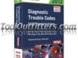 "
Autodata 13-350 ADT13-350 2013 Import Diagnostic Trouble Codes Manual
Features and Benefits:
Includes import vehicles 1999-2013
Information is based on OEM information
Includes trouble codes (accessing and erasing)
Includes system faults (locations and