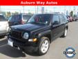 .
2013 Jeep Patriot Limited
$18958
Call (253) 218-4219 ext. 561
Auburn Way Autos
(253) 218-4219 ext. 561
3505 Auburn Way North,
Auburn, WA 98002
Sophisticated, smart, and stylish, this 2013 Jeep Patriot will envelope you in well-designed charisma and