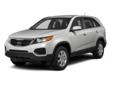 2013 Kia Sorento LX - $19,936
Sorento LX, 2.4L I4 DGI DOHC Dual CVVT, 6-Speed Automatic with Sportmatic, and AWD. Come to the experts! All the right ingredients! This 2013 Sorento is for Kia fanatics looking the world over for the reliability that comes