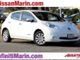 2013 Nissan Leaf S 4D Hatchback
Nissan Marin
866-990-7357
511 Francisco Blvd East
San Rafael, CA 94901
Call us today at 866-990-7357
Or click the link to view more details on this vehicle!
http://www.carprices.com/AF2/vdp_bp/41308064.html
Price: