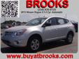Price: $19995
Make: Nissan
Model: Rogue
Color: Silver
Year: 2013
Mileage: 17844
Check out this Silver 2013 Nissan Rogue with 17,844 miles. It is being listed in Thomasville, AL on EasyAutoSales.com.
Source: