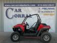 .
2013 Polaris Industries RZR S 800
$9500
Call (618) 342-4095 ext. 479
Car Corral
(618) 342-4095 ext. 479
630 McCawley Ave,
Flora, IL 62839
Engine Type: 4-Stroke Twin Cylinder
Displacement: 760cc High Output (H.O.)
Cooling: Liquid
Fuel System: Electronic
