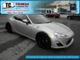 2013 Scion FR-S - $18,888
More Details: http://www.autoshopper.com/used-cars/2013_Scion_FR-S_Cumberland_MD-48007806.htm
Click Here for 15 more photos
Miles: 26595
Engine: 4 Cylinder
Stock #: UF709082
Thomas Subaru Hyundai
888-724-3949