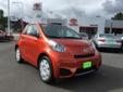 2013 Scion iQ Base - $12,995
*CERTIFIED*, *LOW MILES*, *CLEAN CARFAX*, *LOCAL TRADE*, *ONE OWNER*, and *NEW TIRES*. ABS brakes, Electronic Stability Control, Illuminated entry, Low tire pressure warning, Remote keyless entry, and Traction control. Want to