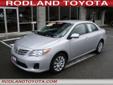 .
2013 Toyota Corolla LE
$17443
Call 425-344-3297
Rodland Toyota
425-344-3297
7125 Evergreen Way,
Everett, WA 98203
ONE OWNER! TOYOTA'S BEST SELLER! The TOYOTA COROLLA has repeatedly been the NUMBER ONE selling car in AMERICA!! *** JUST ANNOUNCED! 1.9%