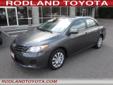 .
2013 Toyota Corolla LE
$18268
Call (425) 344-3297
Rodland Toyota
(425) 344-3297
7125 Evergreen Way,
Everett, WA 98203
ONE OWNER! CORPORATE VEHICLE includes ALL SERVICE RECORDS. GREAT GAS SAVER 26 CITY MPG and 34 HWY MPG. *** JUST ANNOUNCED! 1.9% FOR ALL