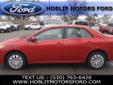 .
2013 Toyota Corolla LE
$15988
Call (530) 389-4462
Hoblit Ford Mercury
(530) 389-4462
46 5th St ,
Colusa, CA 95932
This 2013 Toyota Corolla LE is offered to you for sale by Hoblit Motors.
This is a well kept ONE-OWNER Toyota Corolla LE with a full CARFAX