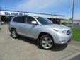 2013 Toyota Highlander Limited - $33,742
AWD. Navigation, EVERY PRE-OWNED VEHICLE COMES WITH OUR 7 DAY EXCHANGE GUARANTEE (-day-exchange), A FULL TANK OF GAS, AND YOUR FIRST OIL CHANGE ON US. IN ADDITION ASK IF THIS VEHICLE QUALIFIES FOR OUR COMPLIMENTARY