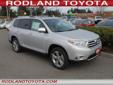 .
2013 Toyota Highlander Limited 4WD
$40490
Call 425-344-3297
Rodland Toyota
425-344-3297
7125 Evergreen Way,
Everett, WA 98203
Doing business the RIGHT WAY for 100 YEARS!!
Vehicle Price: 40490
Mileage:
Engine: 3.5L V6
Body Style: 4 Dr
Transmission: