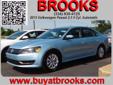 Price: $19995
Make: Volkswagen
Model: Passat
Color: Blue
Year: 2013
Mileage: 24317
Check out this Blue 2013 Volkswagen Passat 2.5 S with 24,317 miles. It is being listed in Thomasville, AL on EasyAutoSales.com.
Source: