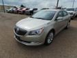 BILL WELLS CHEVROLET
(806) 293-4141
501 S I 27
BILLWELLSCHEVROLET.v12soft.com
PLAINVIEW, TX 79424
2014 Buick LaCrosse
Visit our website at BILLWELLSCHEVROLET.v12soft.com
Contact TIM ANDERSON
at: (806) 293-4141
501 S I 27 PLAINVIEW, TX 79424
Year
2014