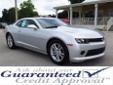 .
2014 CHEVROLET CAMARO 2dr Cpe LT w/1LT
$24499
Call (877) 394-1825 ext. 65
Vehicle Price: 24499
Odometer: 16319
Engine:
Body Style: 2 Door
Transmission: Automatic
Exterior Color: Silver
Drivetrain:
Interior Color: Black
Doors:
Stock #: 164659
Cylinders: