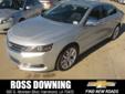 .
2014 Chevrolet Impala LTZ
$28989
Call (985) 221-4577 ext. 99
Ross Downing Chevrolet
(985) 221-4577 ext. 99
600 South Morrison Blvd.,
Hammond, LA 70404
ONE OWNER! 2014 Chevrolet Impala LTZ: Leather, sunroof, remote start, MyLink, clean CarFax!
This 2014