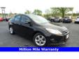 2014 Ford Focus SE - $11,291
2014 Ford Focus SE. Fantastic condition and priced to move. What sets this Ford Focus apart from the rest is that when you purchase it from Bob Hart Chevrolet you will receive a 10 year or 1 million mile powertrain warranty