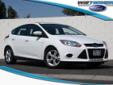 .
2014 Ford Focus SE
$15348
Call (559) 688-7471
Will Tiesiera Ford
(559) 688-7471
2101 E Cross Ave,
Tulare, CA 93274
Previous Daily Rental. Great MPG! Fuel Efficient! CAR FAX AND SHOP BILL IN ALL OF OUR GLOVE COMPARTMENTS! Good Credit, Bad Credit, or No