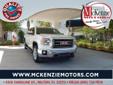 2014 GMC Sierra 1500 SLT - $37,560
Clean Autocheck, One Owner, Navigation, Leather, and Back up Camera. Sierra 1500 SLT, 4D Crew Cab, EcoTec3 5.3L V8 Flex Fuel, 6-Speed Automatic Electronic with Overdrive, 4WD, White, and Cocoa/Dune w/Leather Appointed