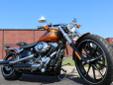 New 2014 Softail Breakout, with ABS, in an intoxicating Amber Whiskey finish!
M.S.R.P. Â  $18,899
The latest Softail to come out of Milwaukee is this big, BOLD perfromance cruiser. The Softail Breakout is a chopped and slammed, 103 cubic inch low slung