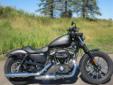 New 2014 Iron 883 Dark Custom, finished in Black Denim, of course!
M.S.R.P. Â  $8,399
Listen to the call from the Dark side of Custom, and follow it to the saddle of this Iron 883. Finished in Black Denim and contrasting powdercoat, with slammed suspension