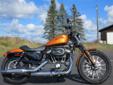New 2014 Dark Custom Iron 883, in an intoxicating Amber Whiskey finish!
M.S.R.P. Â  $8,399
Listen to the call from the Dark side of Custom, and follow it to the saddle of this Amber Whiskey Iron 883. With its contrasting powdercoat, slammed suspension and