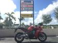 .
2014 Honda CBR650F
$5988
Call (305) 712-6476 ext. 1771
RIVA Motorsports Miami
(305) 712-6476 ext. 1771
11995 SW 222nd Street,
Miami, FL 33170
Used 2014 Honda CBR 650F Miami Location
In like new condition! Sportbike styling & performance with a