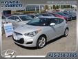 2014 Hyundai Veloster REFlex - $15,340
EVERY PRE-OWNED VEHICLE COMES WITH OUR 7 DAY EXCHANGE GUARANTEE (-day-exchange), A FULL TANK OF GAS, AND YOUR FIRST OIL CHANGE ON US. IN ADDITION ASK IF THIS VEHICLE QUALIFIES FOR OUR COMPLIMENTARY 3 MONTH, 3000 MILE