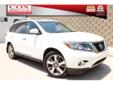 2014 Nissan Pathfinder Platinum - $30,998
***ONE OWNER CARFAX CERTIFIED***, ***NON SMOKER***, ***NAVIGATION***, ***LEATHER SEATS***, ***SERVICED LOCALLY***, ***4x4***, and *LIFETIME ENGINE WARRANTY (Non-Factory Lifetime Limtied Warranty, good at