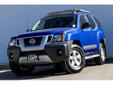 2014 Nissan Xterra S - $27,740
Xterra S, 4WD, and Blue Metallic. Goes from alpha to bravo in the blink of an eye. Calling all speedsters. When it comes to price we will not be beat! Also, we avoid all of the back and forth games to provided you the best