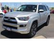 2014 Toyota 4Runner SR5 Premium - $38,595
Fuel Consumption: City: 17 Mpg, Fuel Consumption: Highway: 21 Mpg, Remote Power Door Locks, Power Windows, Cruise Controls On Steering Wheel, Cruise Control, Trailer Hitch, 4-Wheel Abs Brakes, Front Ventilated