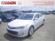 2014 Toyota Avalon Limited - $42,561
10-way power adjustable drivers seat, 268 hp horsepower, 3.5 liter V6 DOHC engine, 4 Doors, 4-wheel ABS brakes, Air conditioning with dual zone climate control, Audio controls on steering wheel, Automatic Transmission,