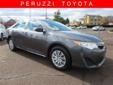 2014 Toyota Camry LE FWD - $18,900
Bluetooth, MP3 CD Player, Automatic Headlights, Keyless Entry, and Tire Pressure Monitors -New Arrival- -Priced Below The Market Average- -Carfax One Owner- -Certified- -Low Mileage- This Gray 2014 Toyota Camry LE FWD is
